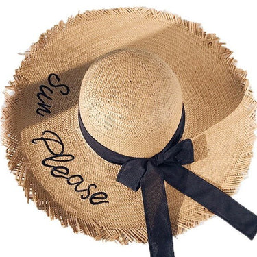 Grand Chapeau De Paille D Ete